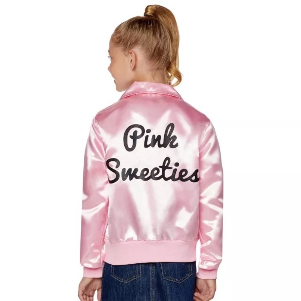 Pink Sweeties 50’s style Satin Jacket